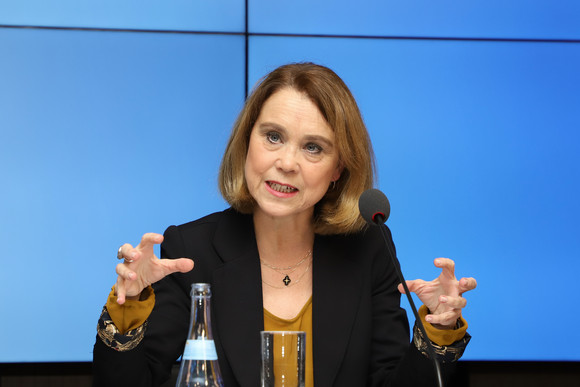 Pressekonferenz Baden-Württemberg und seine Kelten Staatssekretärin Petra Olschowski (Bild: Staatsministerium Baden-Württemberg)