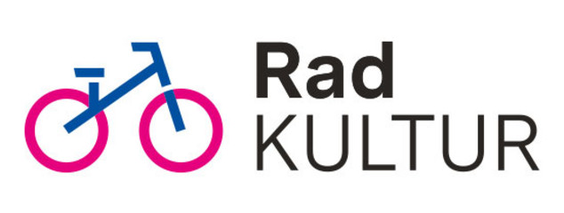 Logo zeigt ein Rad in einem Kreis mit dem Schriftzug RadKULTUR.