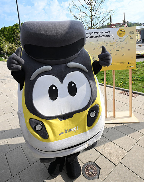 Die Bine-Bwegt gibt Daumen hoch für den Wanderweg