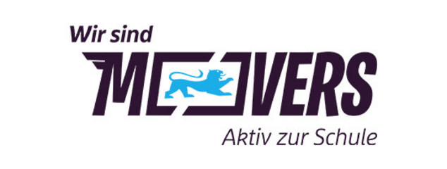 Logo von Movers mit einem Löwe