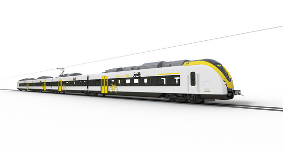 Coradia Continental Breisgau-Ost-West: Außenansicht (Bild: NVBW/Alstom)