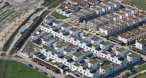 Scharnhauser Park, Stadtteil von Ostfildern (Bild: Manfred Grohe)