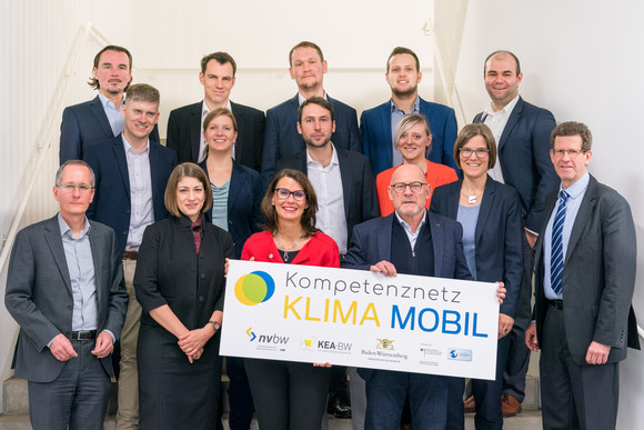 Gruppenbild Kompetenznetz Klima Mobil