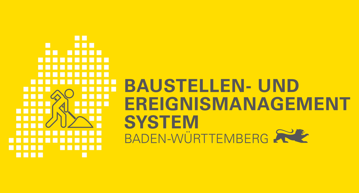 Logo des Baustellen- und Ereignismanagementsystem Baden-Württemberg