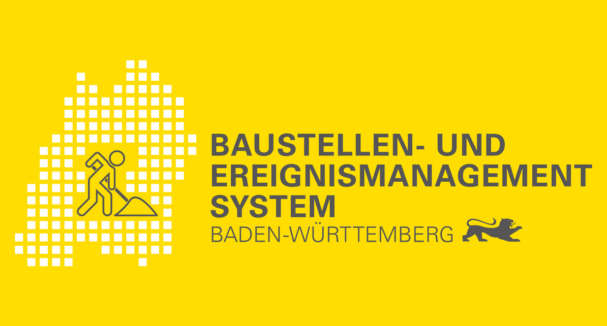 Logo des Baustellen- und Ereignismanagementsystem Baden-W&uuml;rttemberg