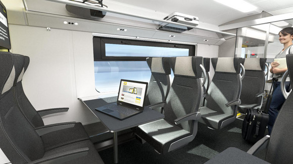 DB Regio DesiroHC Interieur Innenansicht (Bilderquelle: Siemens AG)