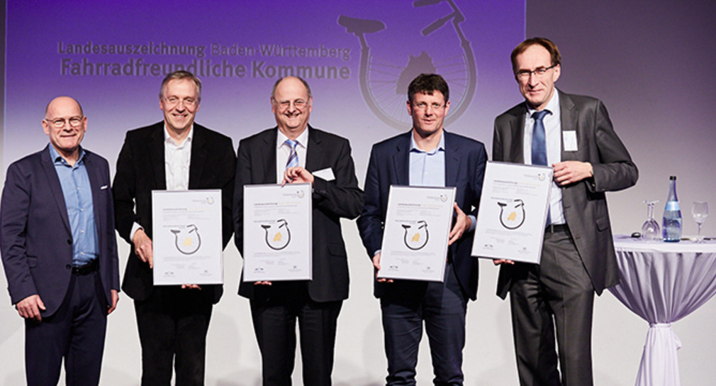 Die Gewinner der Landesauszeichnung „Fahrradfreundliche Kommune (Bilderquelle: Ben Van Skyhawk)