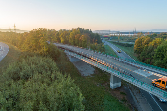 Fly-Over-Rampe A81 Singen