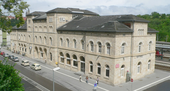 Bahnhof Rottweil (Bild: JuergenG, Wikimedia Commons, CC-by-sa 3.0/de)