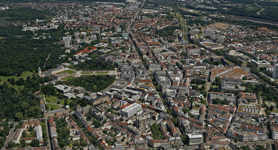 Fächerstadt Karlsruhe (Bild: Regionalverband Mittlerer Oberrhein)