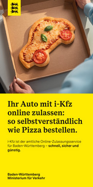 Vorschaubild zum Flyer von i-Kfz online Zulassungen