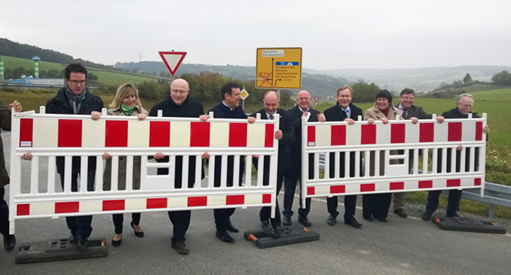 straßenbau Feierliche Verkehrsfreigabe der Ortsumgehung Bad Mergentheim