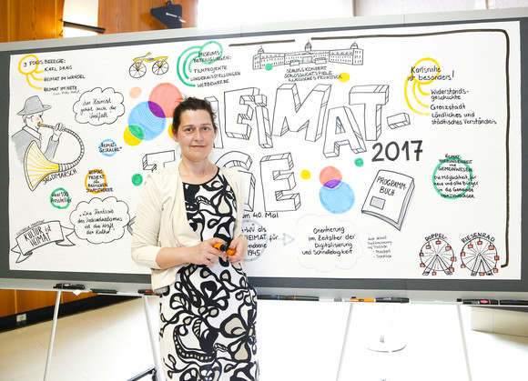 HEIMATTAGE Programmvorstellung für die Heimattage 2017 in Karlsruhe Programmvorstellung für die Heimattage Baden-Württemberg 2017 (Foto: KEG/Jürgen Rösner)