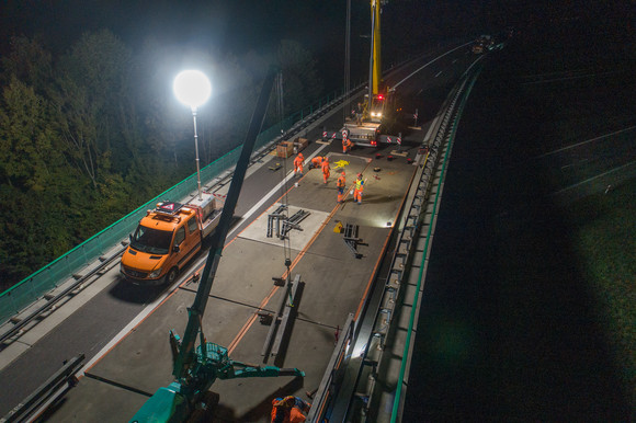 Fly-Over-Rampe A81 Singen