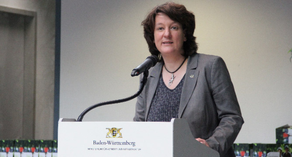 Staatssekretärin Gisela Splett gab den Startschuss für die Umsetzung des RadNETZ.