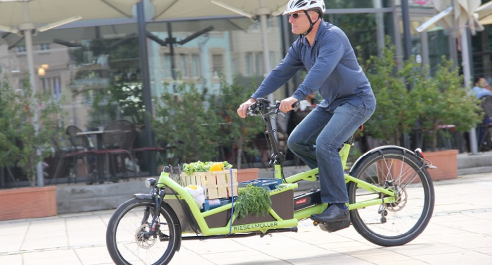 Radverkehr Lasten auf die Räder