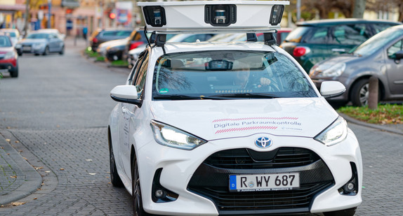Start des Projekts "Scan-Fahrzeuge" in Mannheim