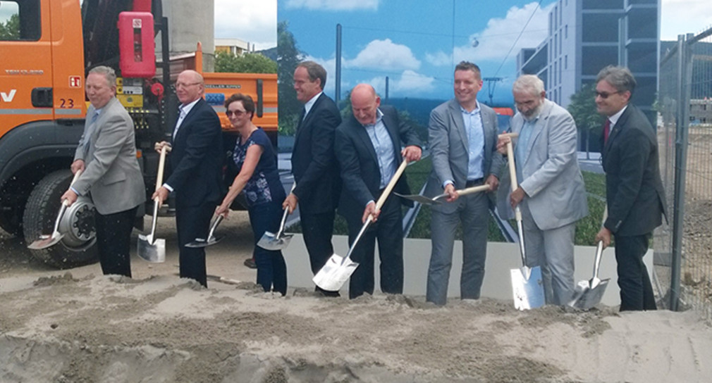 Spatenstich für Straßenbahn in die Bahnstadt Heidelberg