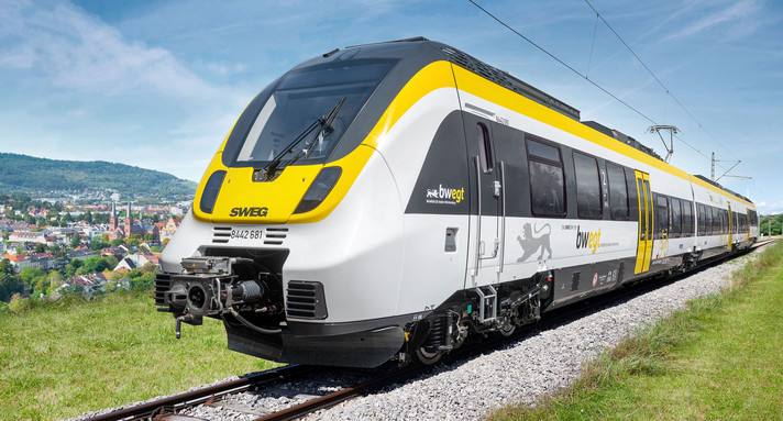 Netz 9a Elz- und Münstertal (Breisgau-S-Bahn Los 2) Kopf eines Zuges.