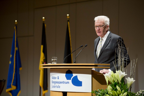 Europa Auftakt des Europadialogs Ministerpräsident Winfried Kretschmann