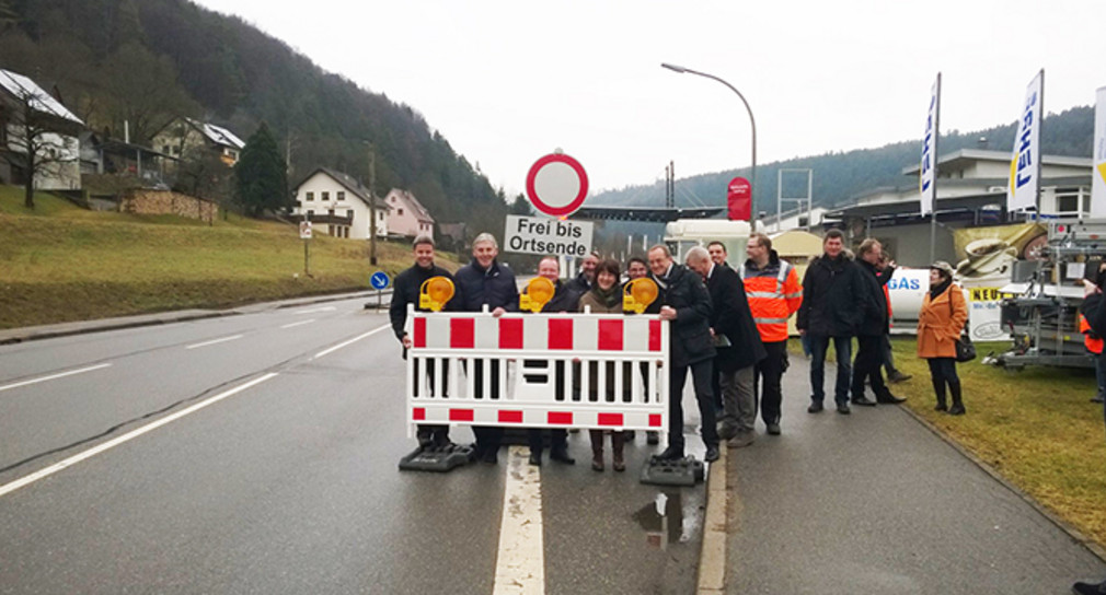 Strasse Startschuss für Ausbau der Landesstraße 353 zwischen Haiterbach-Unterschwandorf und Nagold-Iselshausen