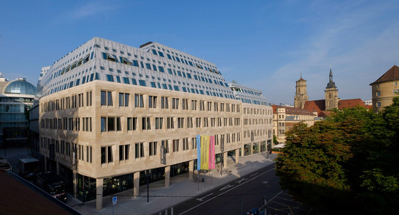 Das Ministerium für Verkehr in der Dorotheenstraße 8 in Stuttgart (Bild: Joachim E. Roettgers/ GRAFFITI)