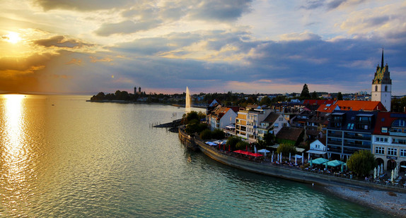 Bodensee-Promenade der Stadt Friedrichshafen