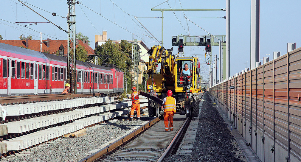 Rheintalbahn, Bauarbeiten