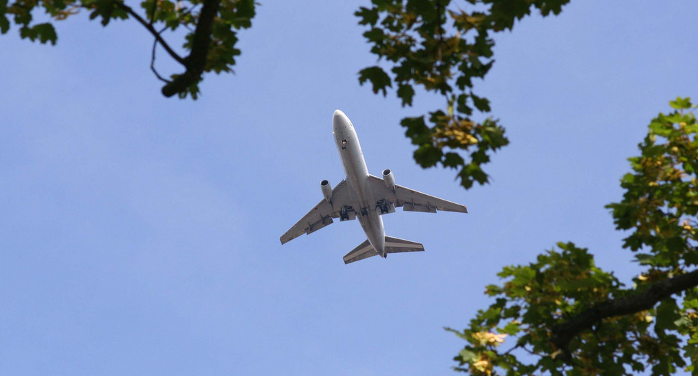 Flugzeug am Himmel (Bild: Fotolia.com/ lansc)