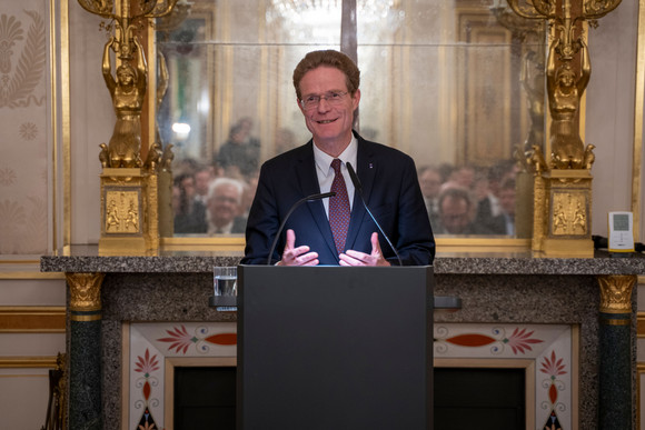 Auslandsreise Kretschmann auf Delegationsreise in Paris Der deutsche Botschafter Dr. Nikolaus Meyer-Landrut beim Abendempfang im Palais Beauharnais
