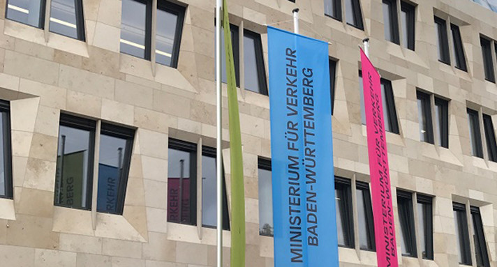 Eingang Ministerium für Verkehr