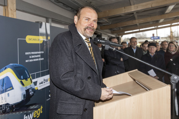 Zugtaufe Netz 3b Crailsheim (Bilderquelle: VM/Wolfgang Vogt)