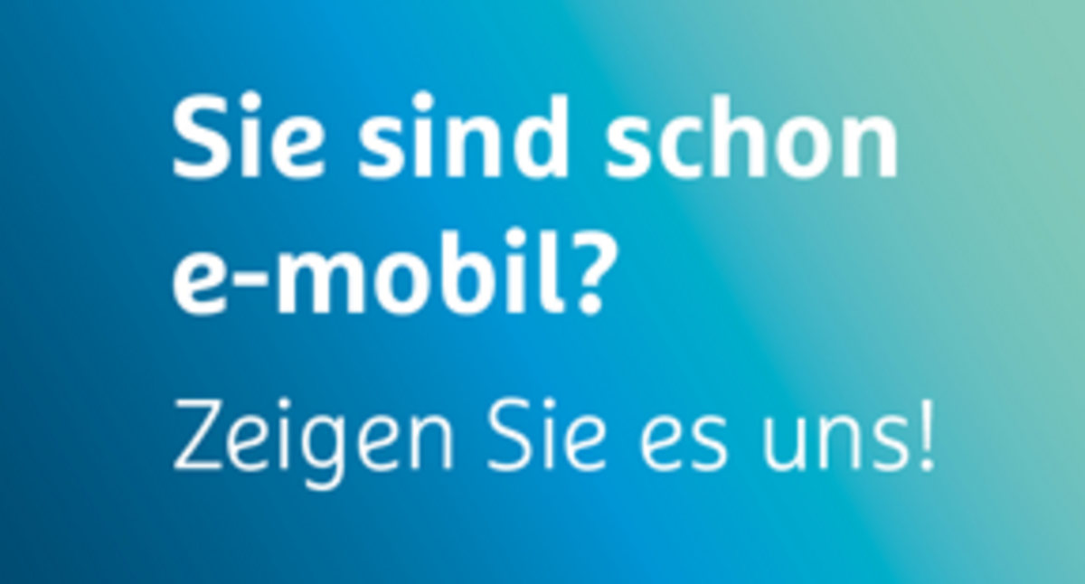 Mitmachen Geben Sie der Elektromobilität ein Gesicht!