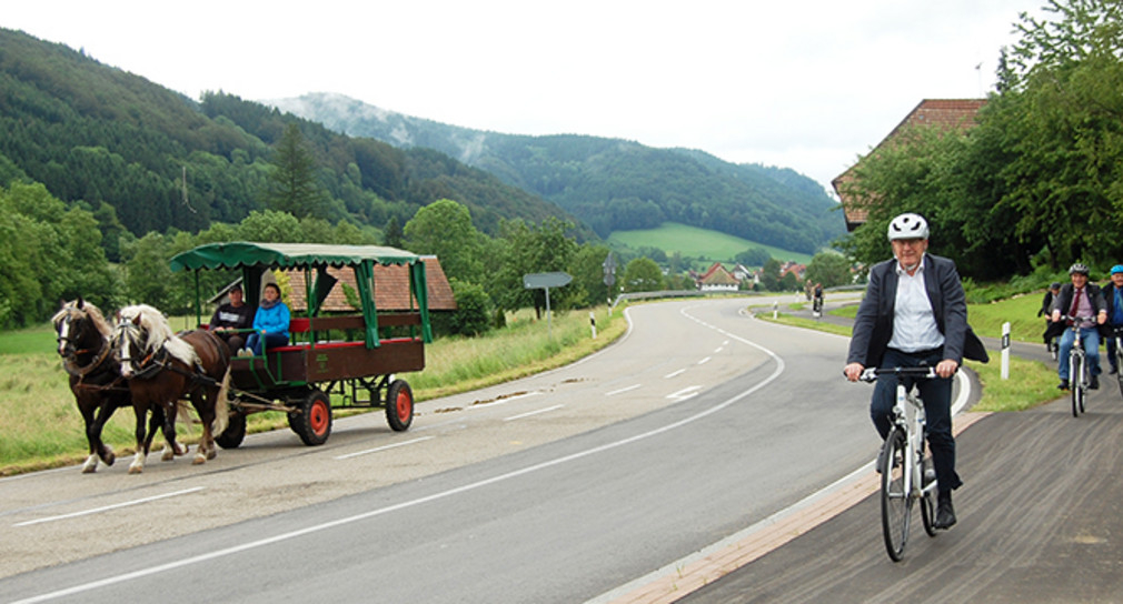 Prechtal erhält sichere Radwegverbindung (Bild: Regierungspräsidium Freiburg)