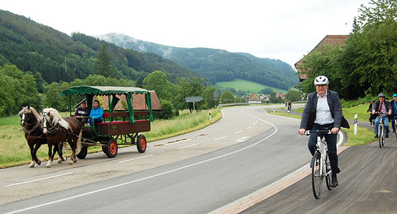 Prechtal erhält sichere Radwegverbindung (Bild: Regierungspräsidium Freiburg)