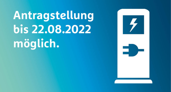 Teaserbild Schnellladehub, Antragstellung bis 22.08.2022 möglich