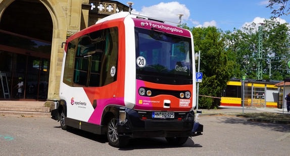 Autonomes Pendler-Shuttle der Schwarz Gruppe