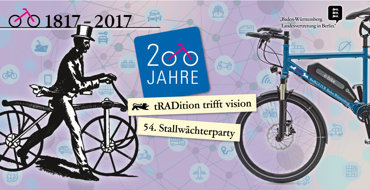 „200 Jahre Fahrrad tRADition trifft vision“ Ministerium