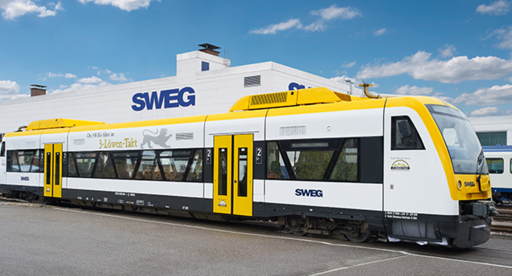 Regio-Shuttle RS1 der SWEG im neuen Landesdesign (Bild: SWEG)
