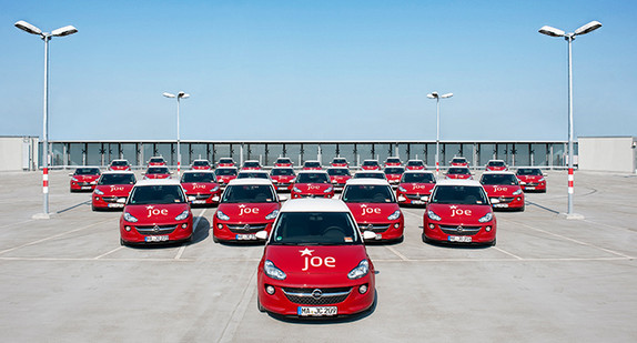 Autos von JoeCar (Quelle: © stadtmobil / Alex Becker)