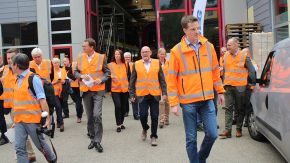 Sommertour 2019 Besuch in der SWEG Betriebswerkstatt Bilderquelle: SWEG
