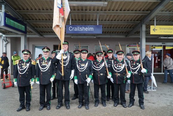 Zugtaufe Netz 3b Crailsheim (Bilderquelle: VM/Wolfgang Vogt)