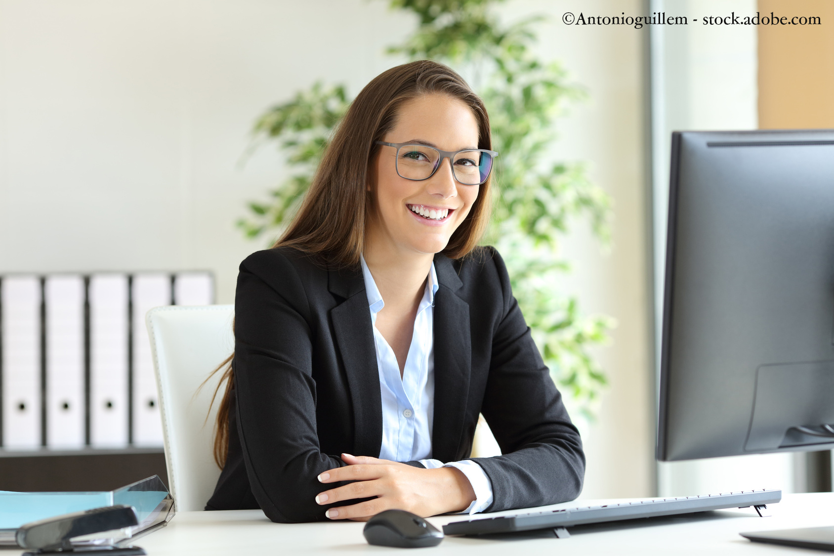 office, woman, computer, business, entrepreneur, consulting, lady, home, smiling, satisfied, proud, working, work, satisfaction, designer, camera, young, confident, desktop, self, adult, assistant, lawyer, successful, look, executive, boss, interior, esteem, worker, employee, intern, businesswoman, posing, service, sitting, people, professional, insurance, management, model, new, desk, beautiful, employed, agent, clerk, happy, secretary, person