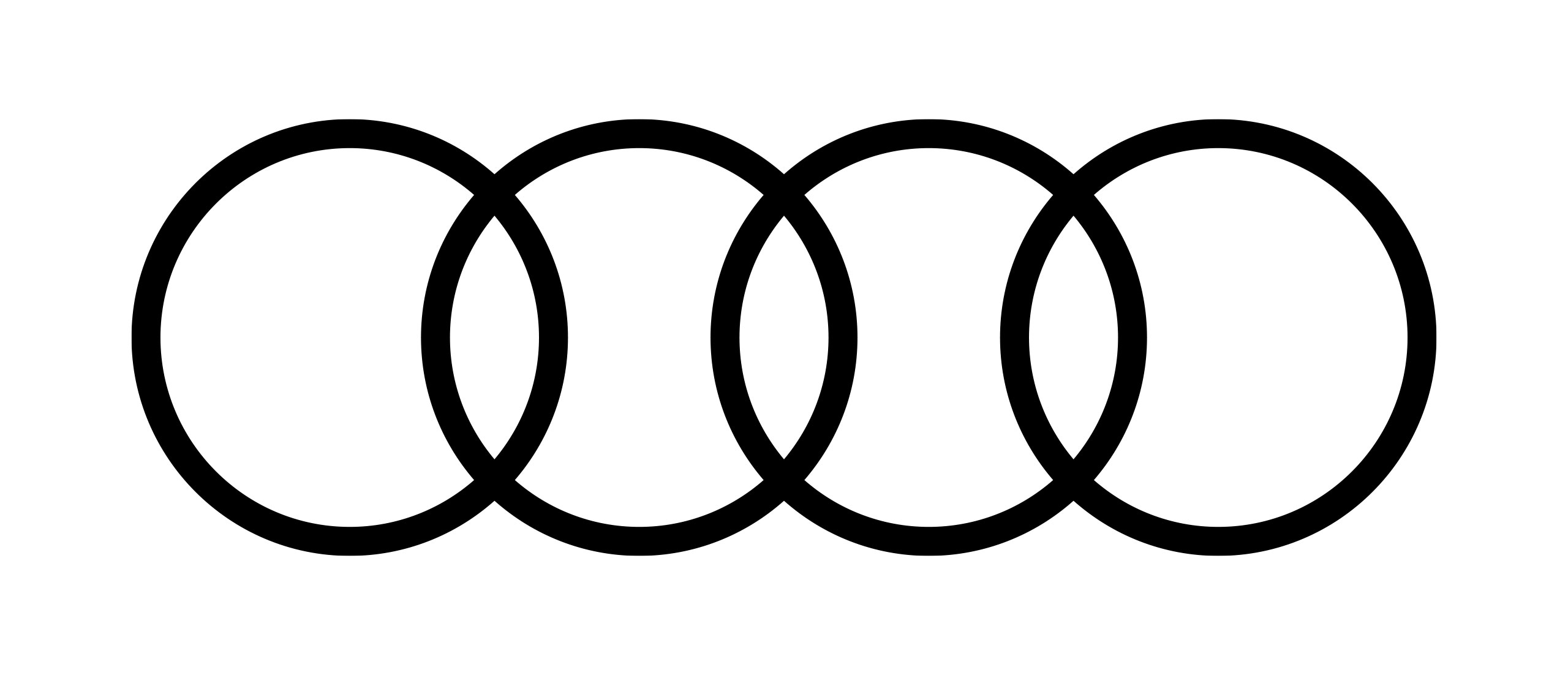 Logo der Audi AG. 