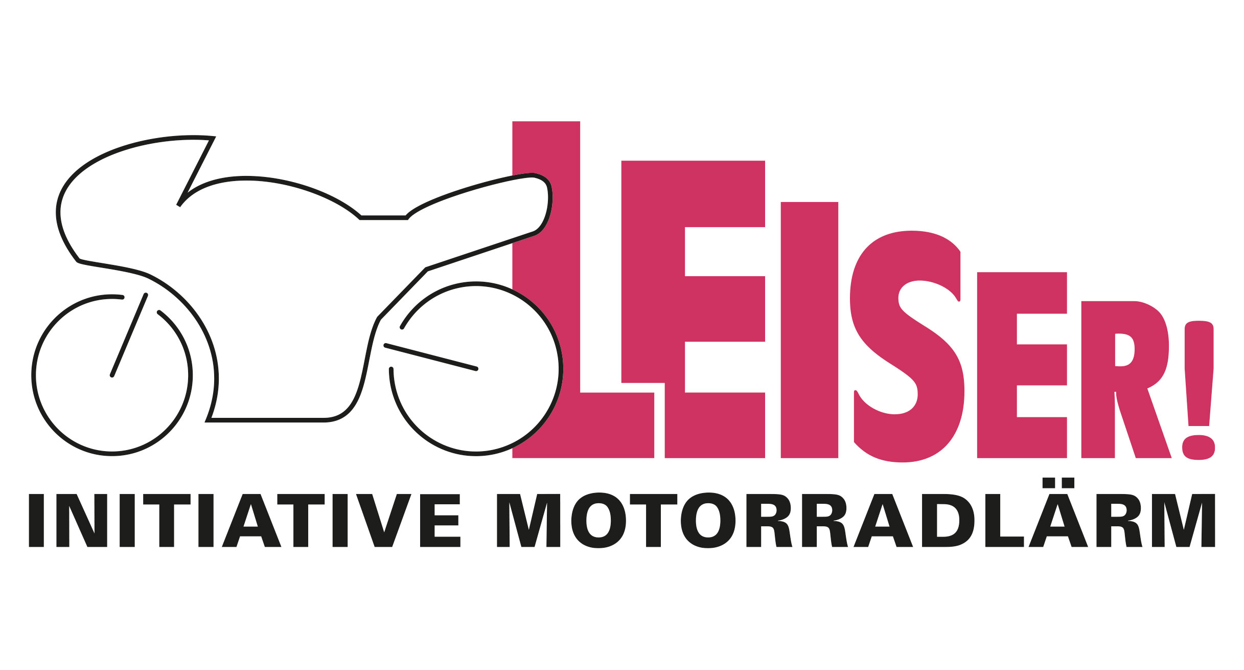 Logo Initiative Motorradl&auml;rm